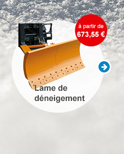 lame de déneigement