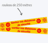 Rubalise de distanciation sociale