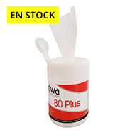 Pot de 50 lingettes virucides et bactéricides EN14476