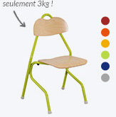 Chaise scolaire ultra légère
