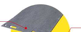 Plaque de roulage 10T