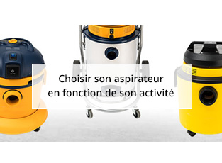 Choisir son aspirateur en fonction de son activité