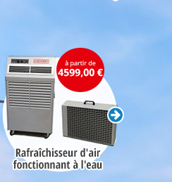 Rafraîchisseur d'air fonctionnant à l'eau
