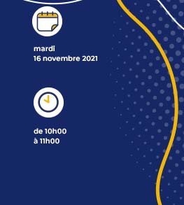 Mardi 16 novembre de 10h à 11H