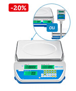 Balance poids/prix à plage double - Homologuée & économique