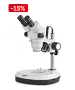 Microscope stéréo à zoom pour utilisateur expérimenté
