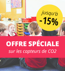 Offre spéciale sur les capteurs CO2